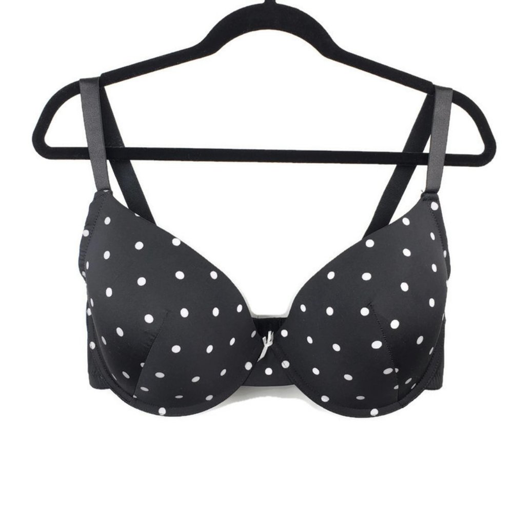 42DD NWOT Full Figure T-Shirt Bra - Polka Dots - Picture 5 of 8